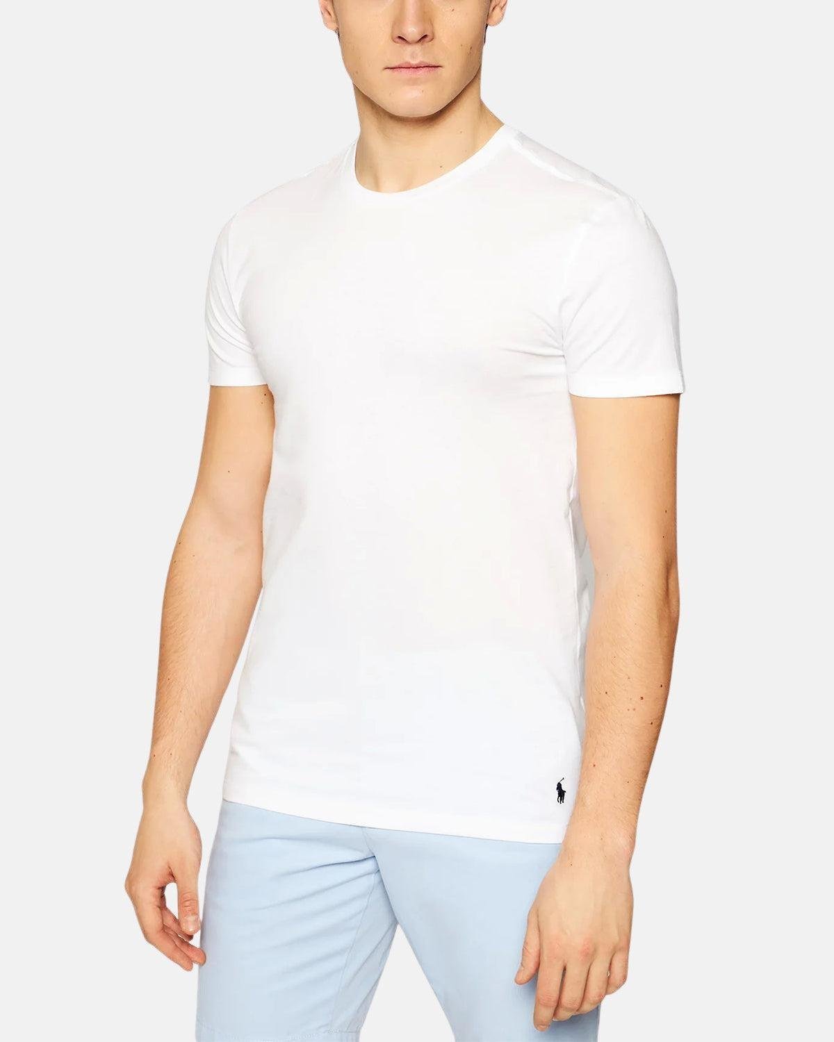 RALPH LAUREN 3 - PACK T - SHIRTS WHITE BLACK GREY – RALPH LAUREN-714830304-002-M | Studio DOS by Designer Outlet Sales