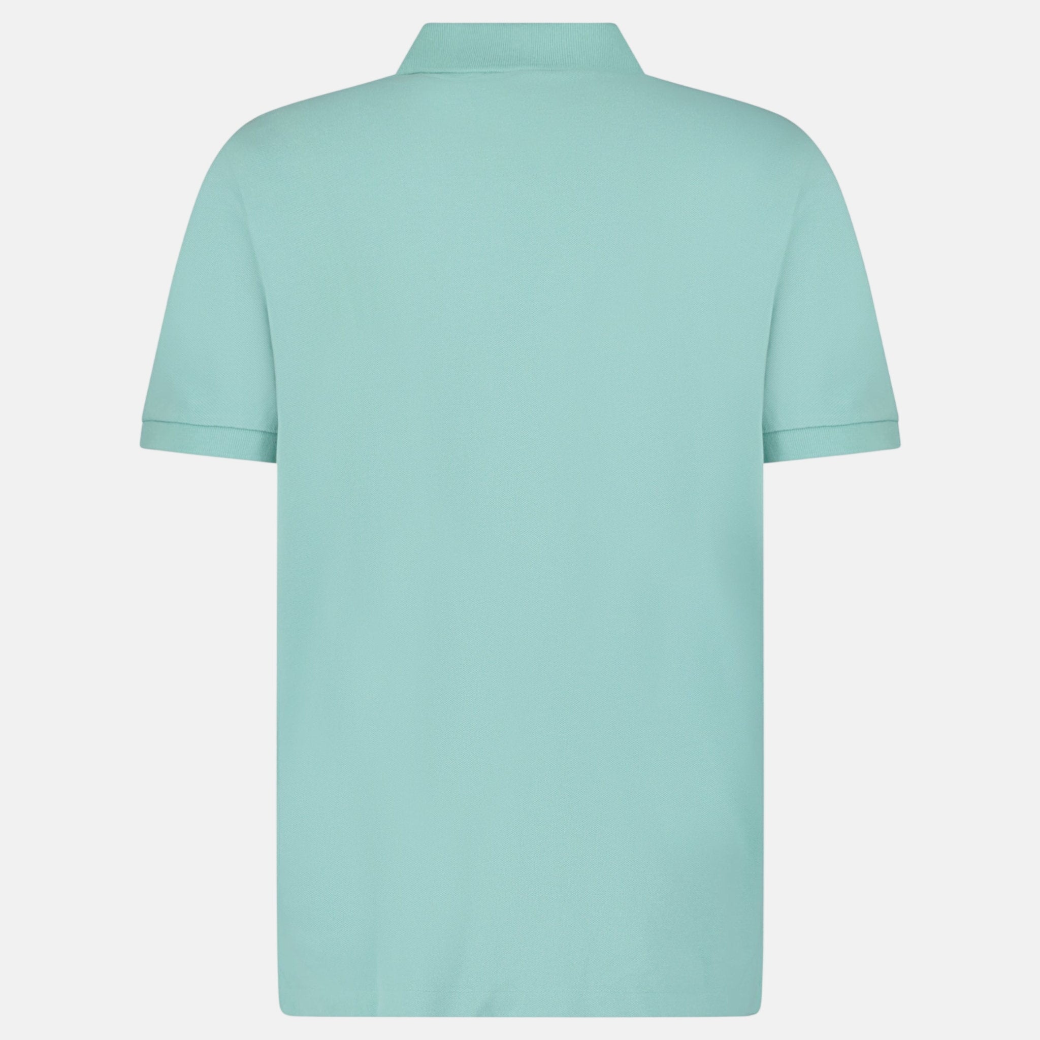 Ralph Lauren Cotton Mesh Custom Slim Fit Polo Shirt Celadon – C16 | Studio DOS by Designer Outlet Sales