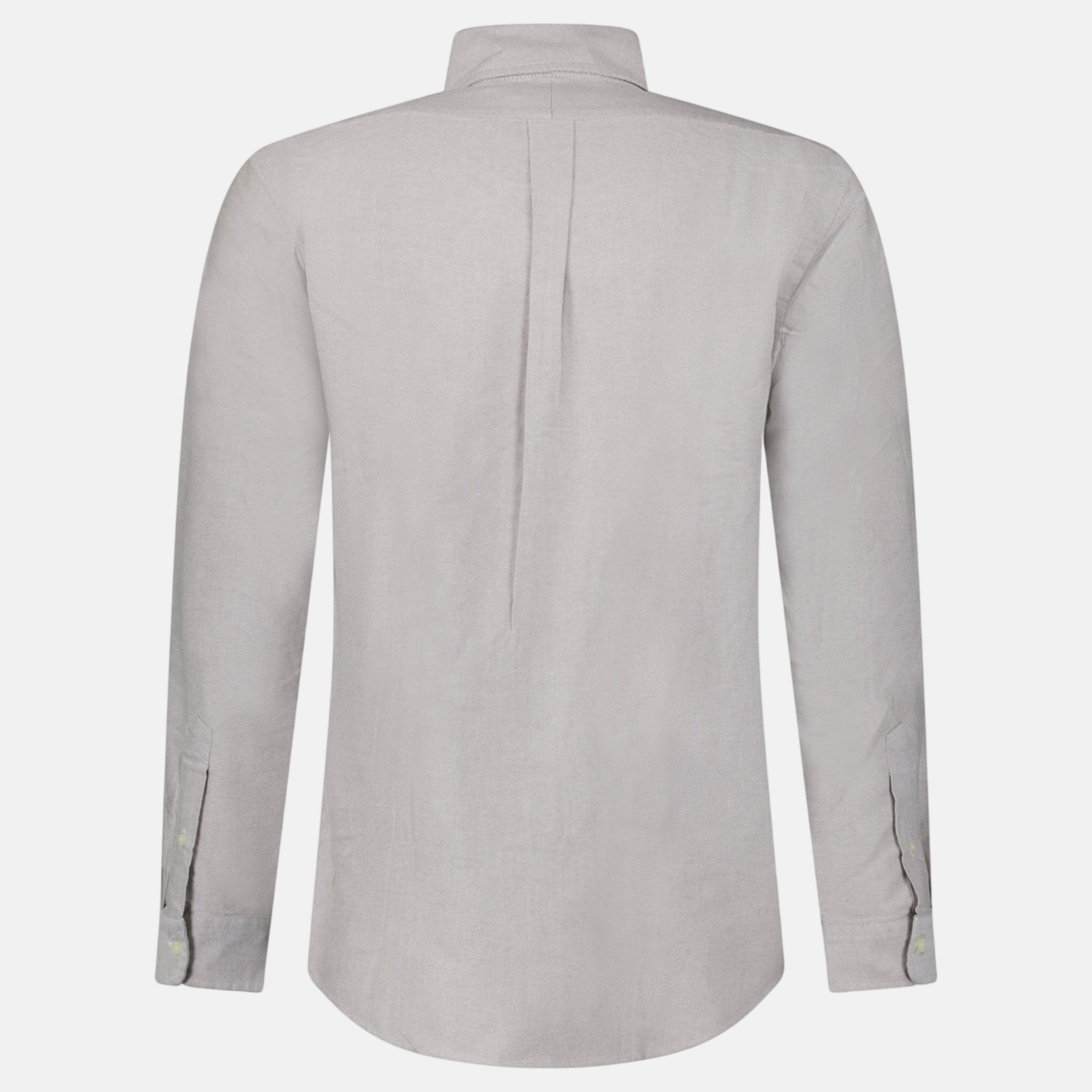 Ralph Lauren Custom Fit Oxford Shirt Grey – A26 | Studio DOS by Designer Outlet Sales
