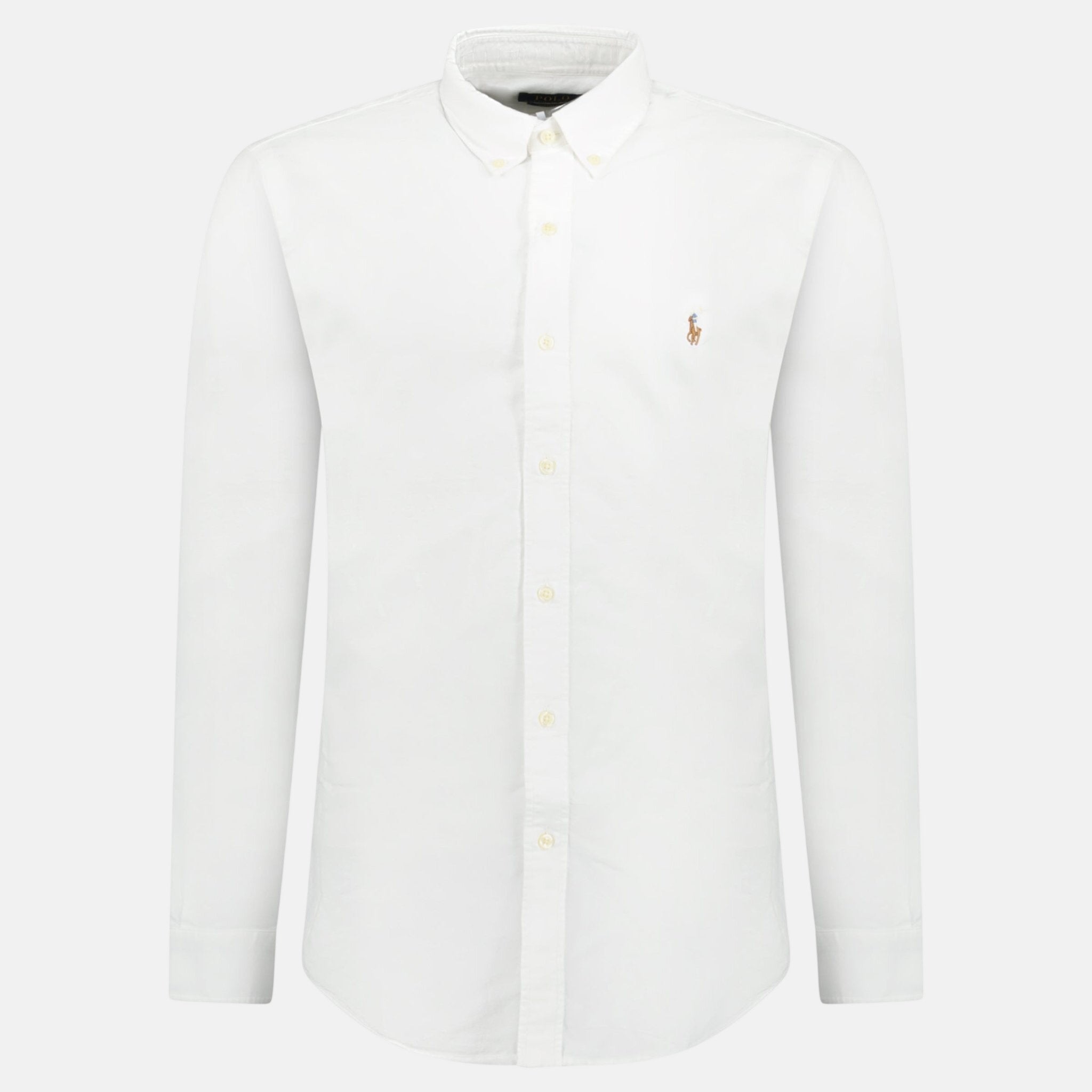 Ralph Lauren Custom Fit Oxford Shirt White – O11 | Studio DOS by Designer Outlet Sales