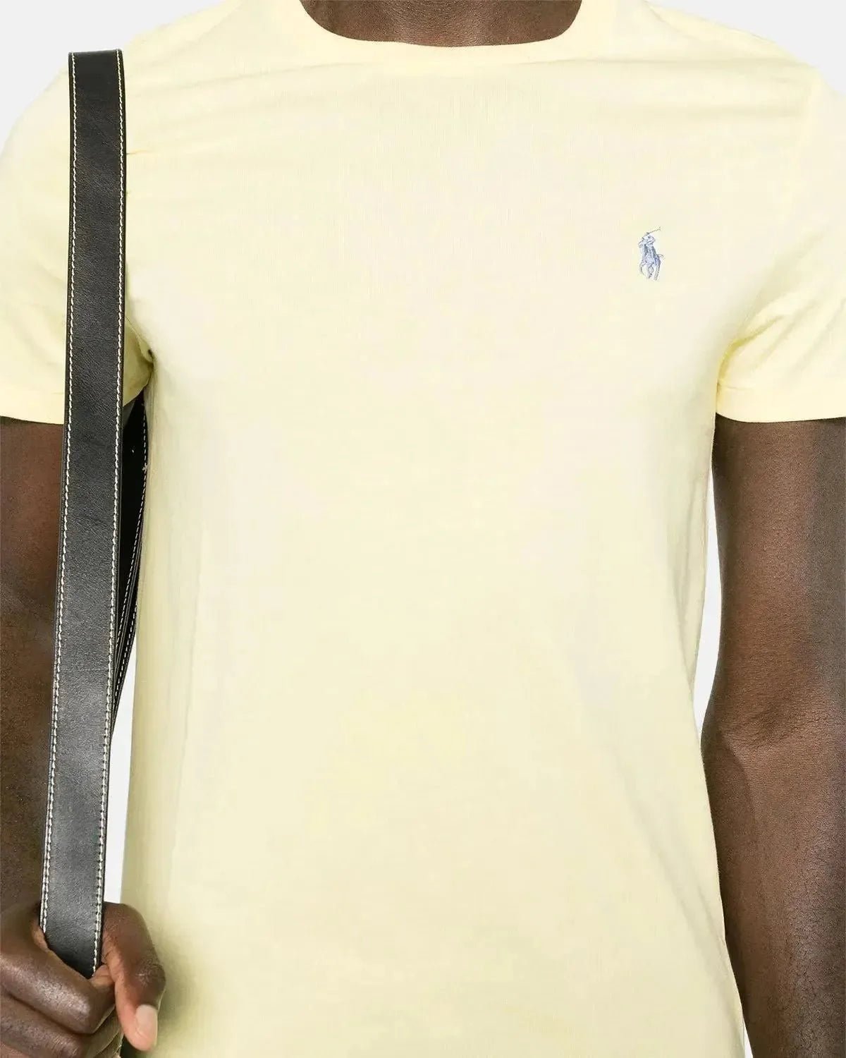 RALPH LAUREN CUSTOM SLIM FIT JERSEY T - SHIRT RESORT GOLD – RALPH-LAUREN-710671438-414-S | Studio DOS by Designer Outlet Sales