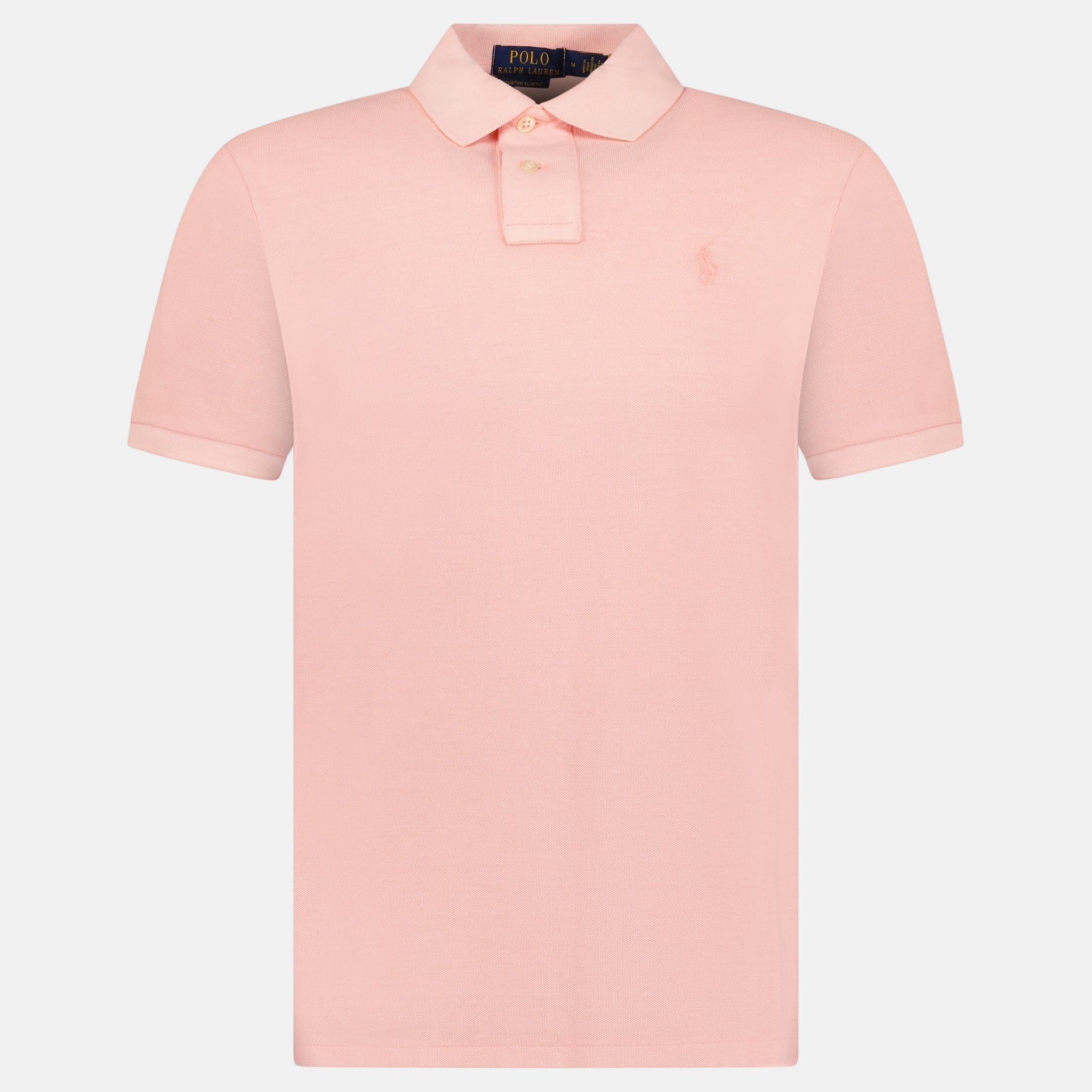 Ralph Lauren Custom Slim Fit Mesh Polo Shirt Rose – Aq1 | Studio DOS by Designer Outlet Sales
