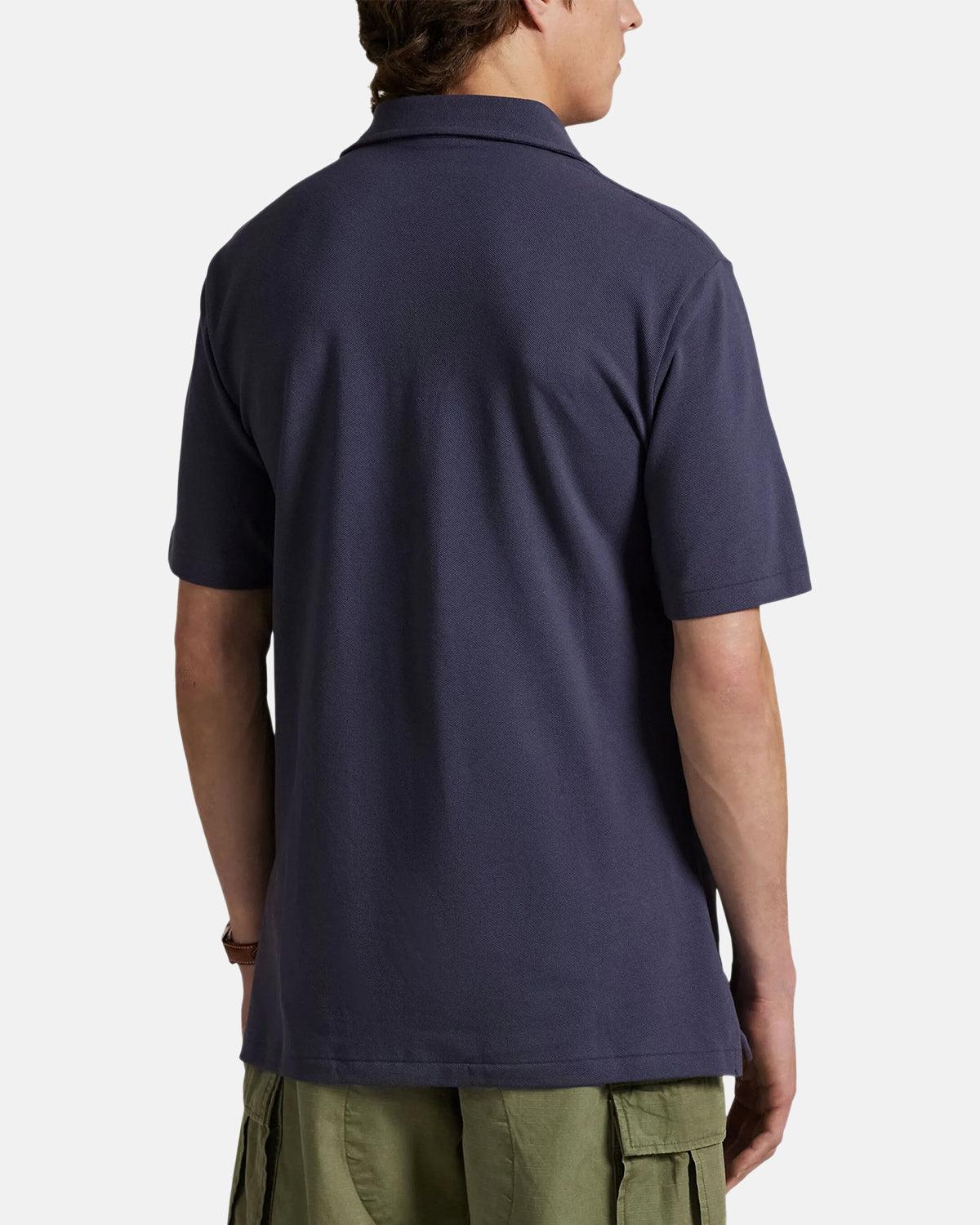 RALPH LAUREN CUSTOM SLIM FIT POLO BEAR POLO SHIRT FADED BLUE HRTG BEAR – RALPH-LAUREN-710P0083-001-M | Studio DOS by Designer Outlet Sales