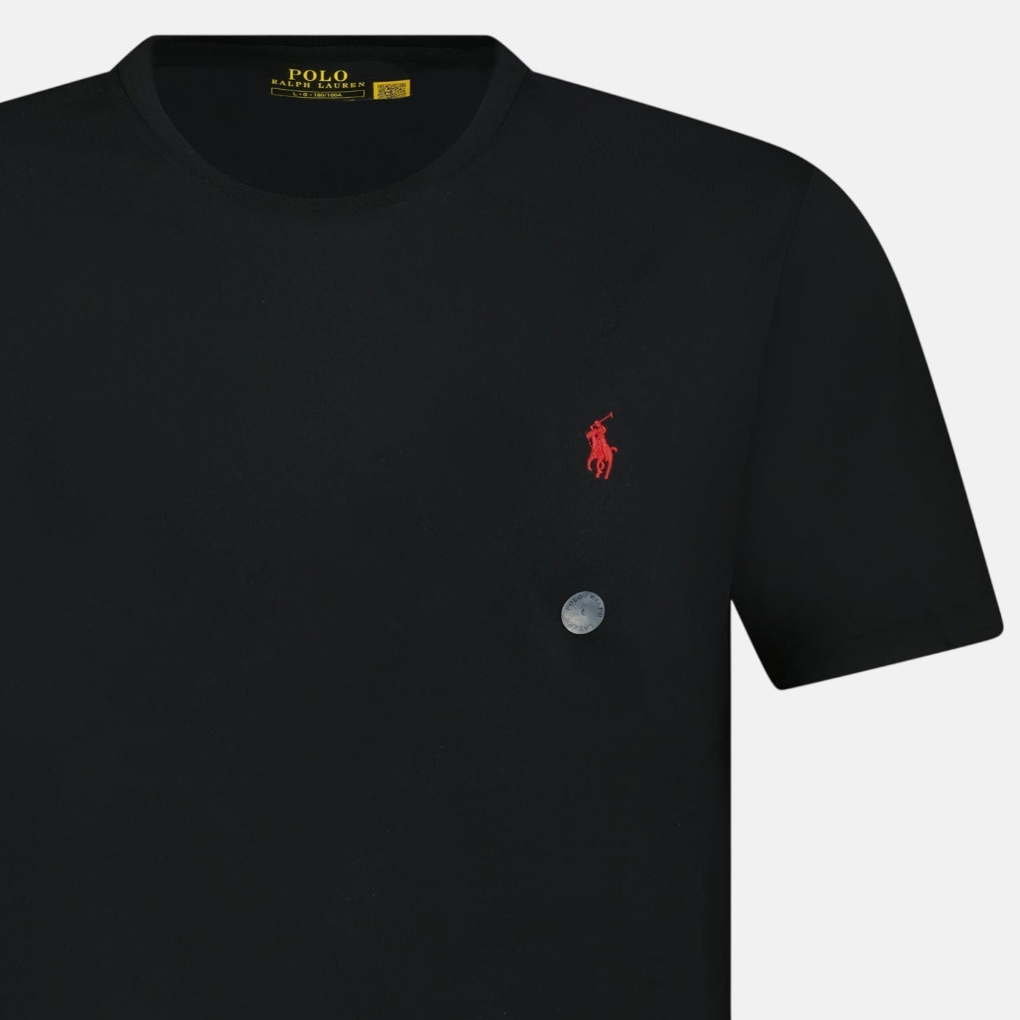 Ralph Lauren Custom Slim Fit T-Shirt Black – F33 | Studio DOS by Designer Outlet Sales