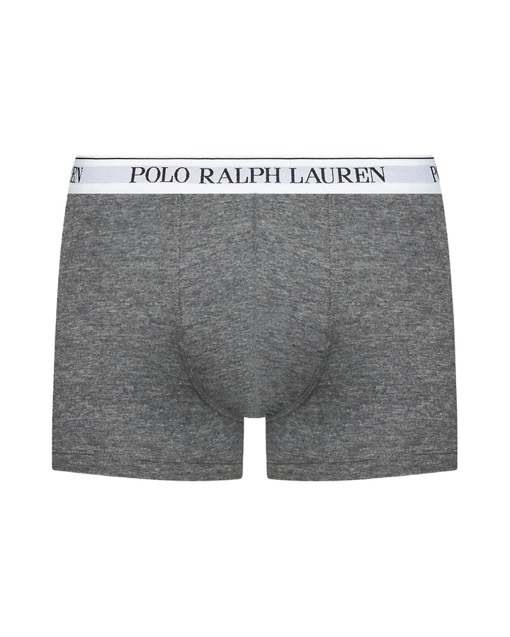 RALPH LAUREN MENS 5 PACK CLASSIC TRUNKS BLACK GREY WHITE-Designer Outlet Sales