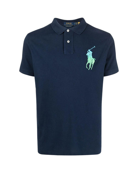 Dark blue ralph shop lauren polo shirt