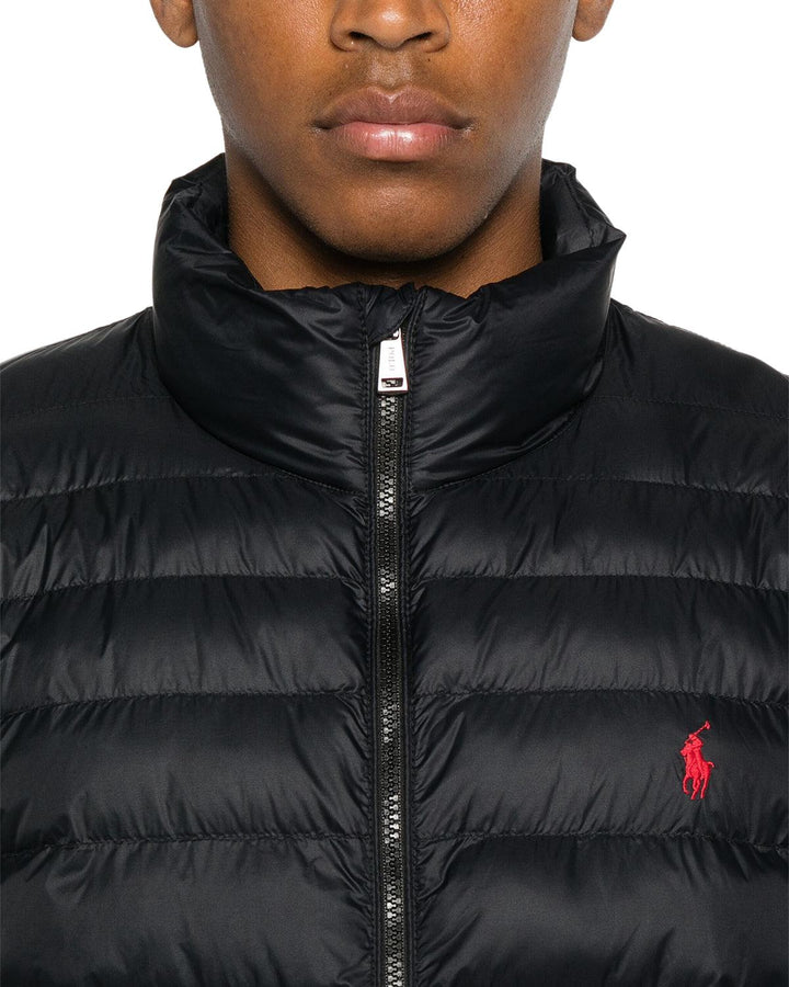 RALPH LAUREN MENS COLDEN PACKABLE JACKET BLACK-Designer Outlet Sales