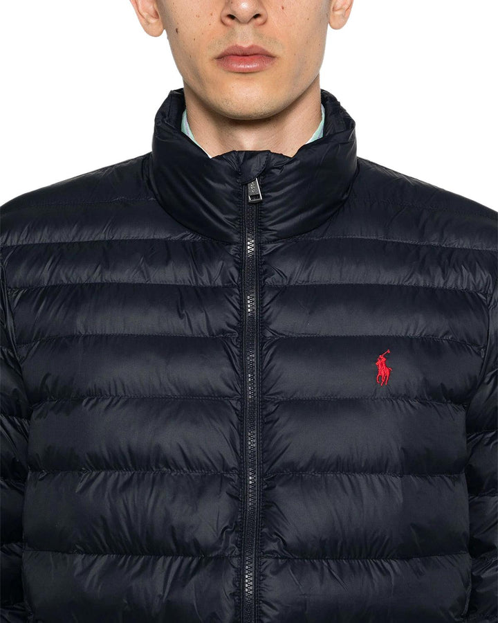 RALPH LAUREN MENS COLDEN PACKABLE JACKET NAVY-Designer Outlet Sales