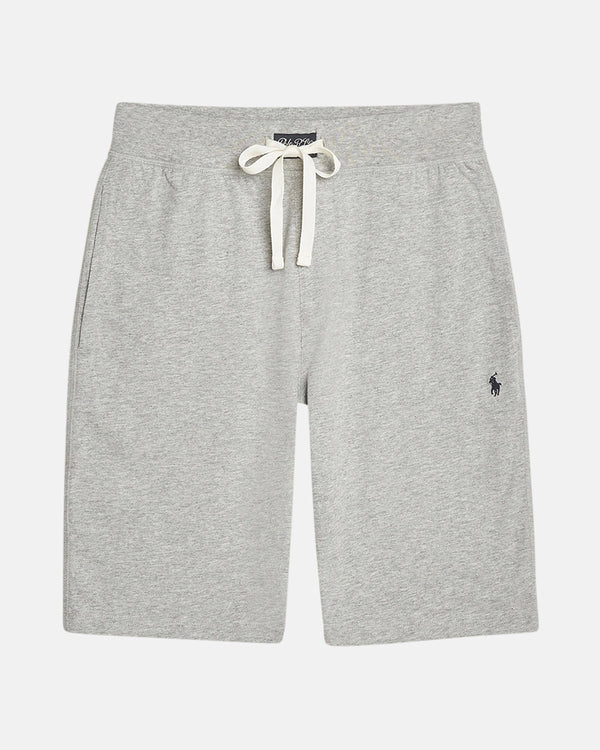 RALPH LAUREN MENS COTTON JERSEY SLEEP SHORTS ANDOVER HEATHER-Designer Outlet Sales