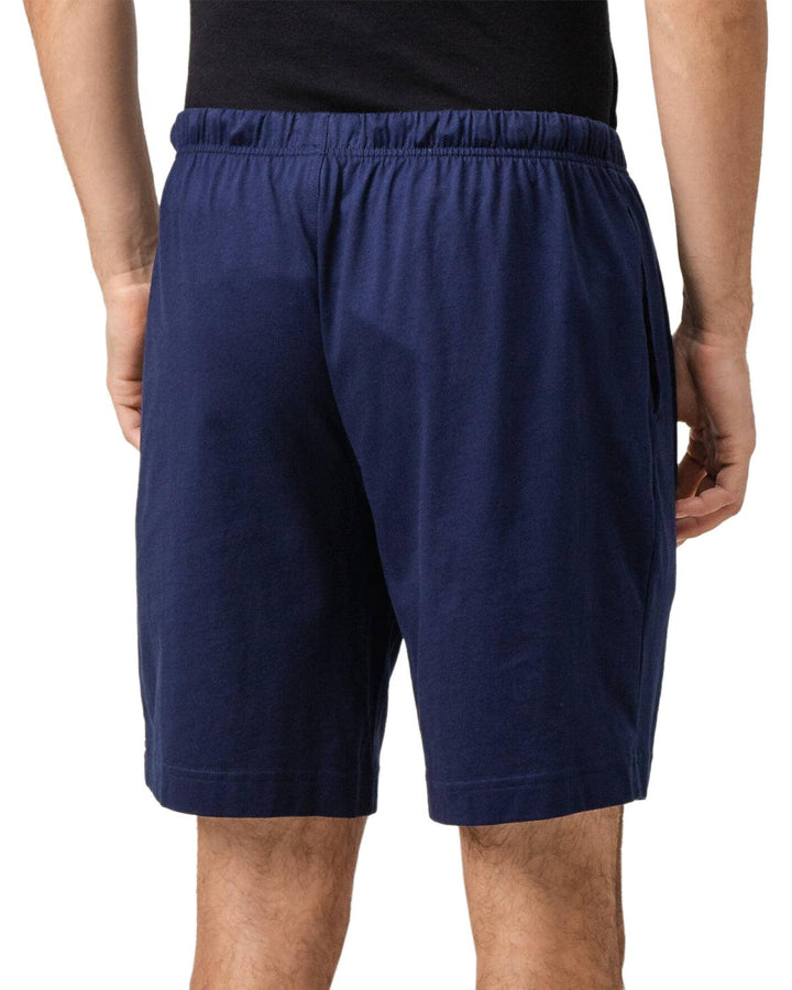 RALPH LAUREN MENS COTTON JERSEY SLEEP SHORTS CRUISE NAVY-Designer Outlet Sales