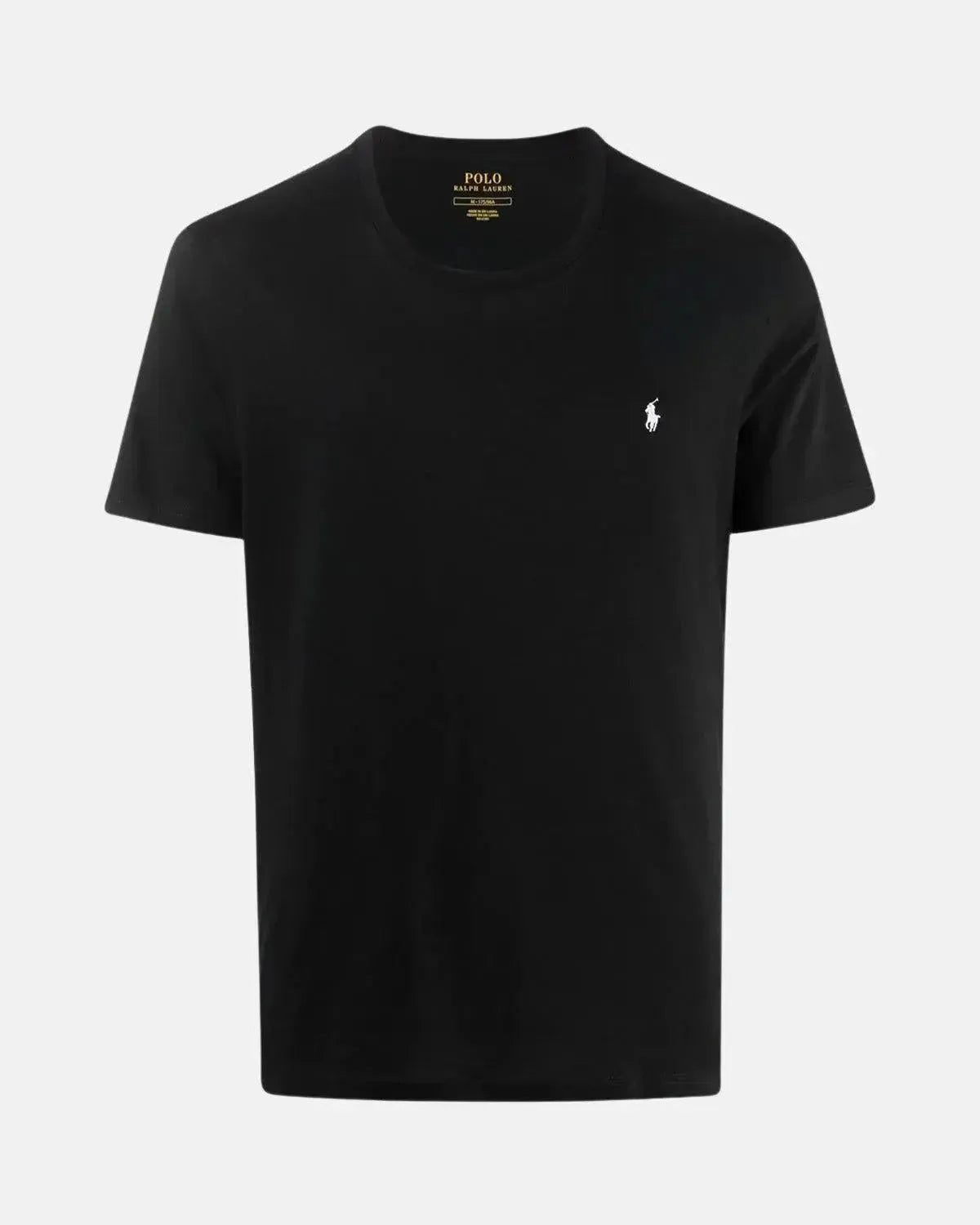 RALPH LAUREN MENS COTTON JERSEY T - SHIRT BLACK – RALPH-LAUREN-714844756-001-S | Studio DOS by Designer Outlet Sales