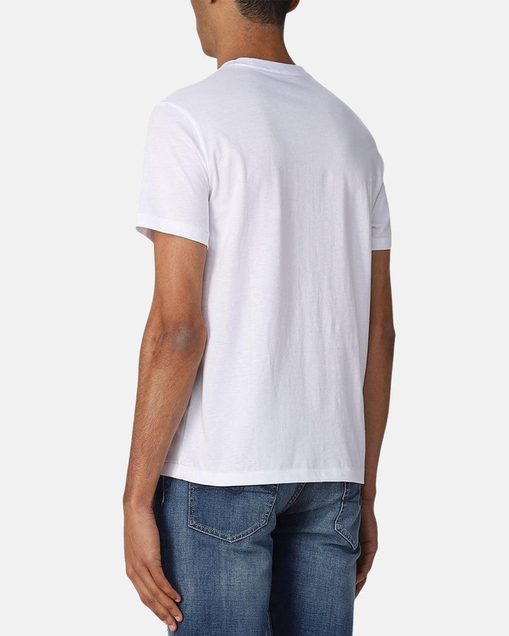 RALPH LAUREN MENS COTTON JERSEY T-SHIRT WHITE-Designer Outlet Sales