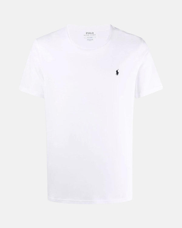 RALPH LAUREN MENS COTTON JERSEY T-SHIRT WHITE-Designer Outlet Sales
