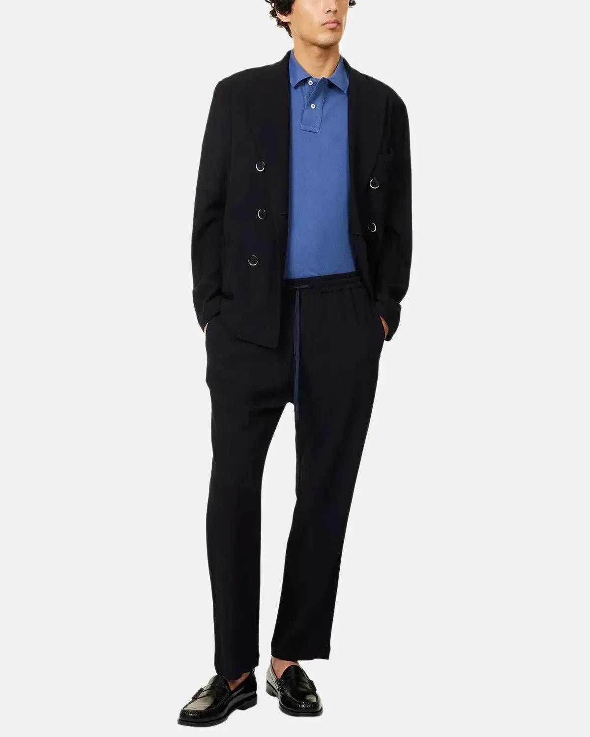 RALPH LAUREN MENS CUSTOM SLIM FIT MESH POLO SHIRT EARTH BLUE – RALPH-LAUREN-710680784-434-M | Studio DOS by Designer Outlet Sales