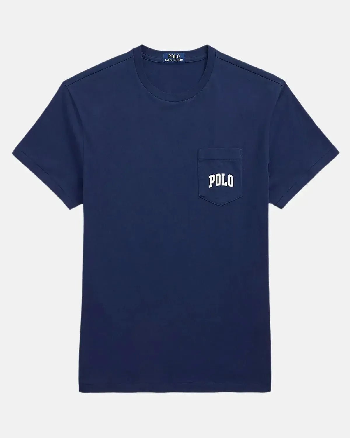 RALPH LAUREN MENS CUSTOM SLIM FIT POLO BEAR POCKET T - SHIRT NEWPORT NAVY – RALPH-LAUREN-710974585-001-M | Studio DOS by Designer Outlet Sales
