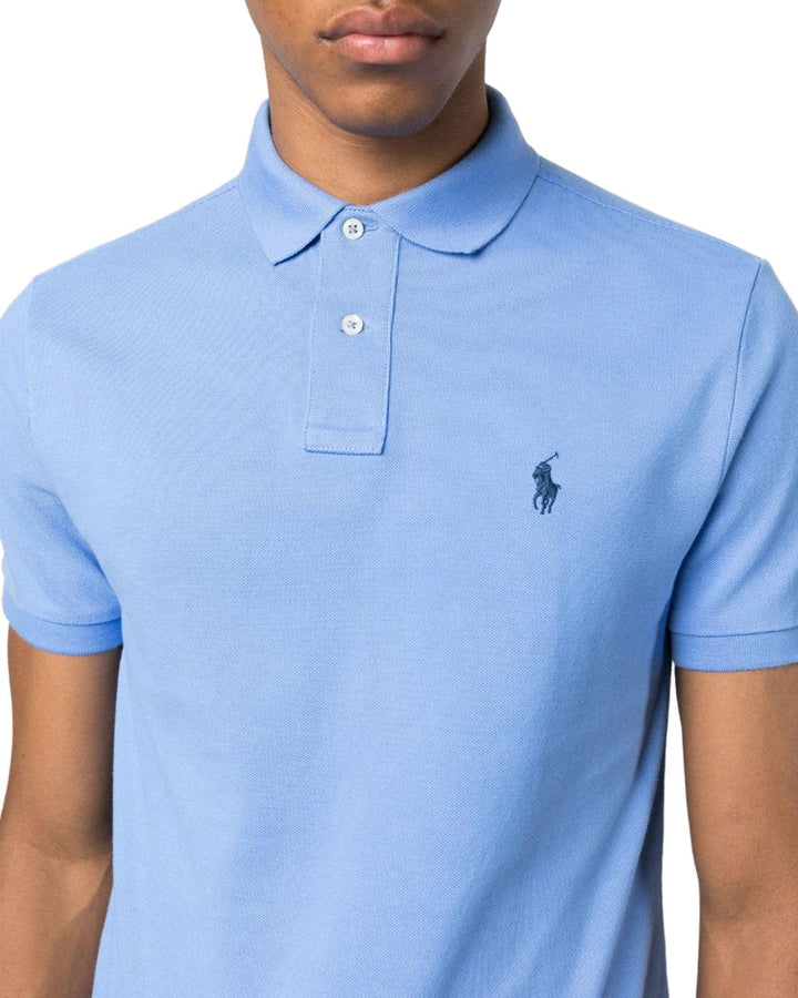 Polo Ralph Lauren SLIM FIT - Polo shirt - harbor island blue/blue 