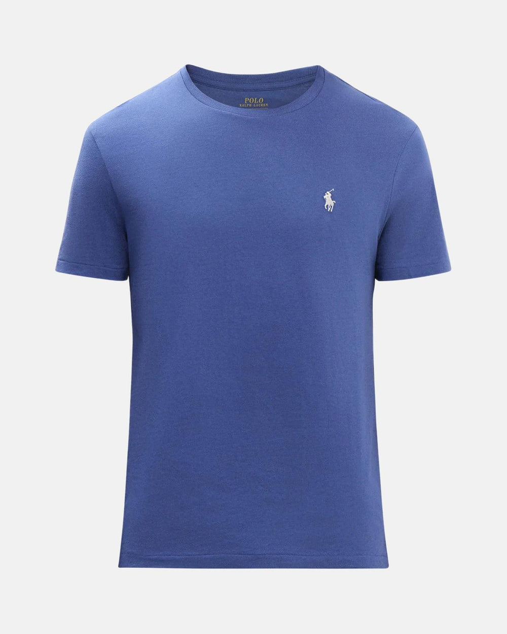 RALPH LAUREN MENS CUSTOM SLIM FIT T-SHIRT EARTH BLUE – DESIGNER