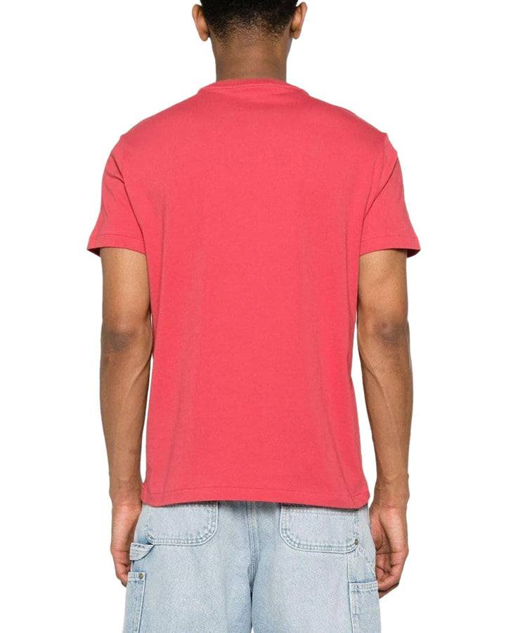 RALPH LAUREN MENS CUSTOM SLIM FIT T-SHIRT NANTUCKET RED-Designer Outlet Sales