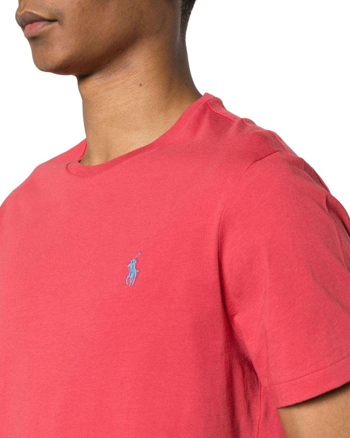 RALPH LAUREN MENS CUSTOM SLIM FIT T-SHIRT NANTUCKET RED-Designer Outlet Sales