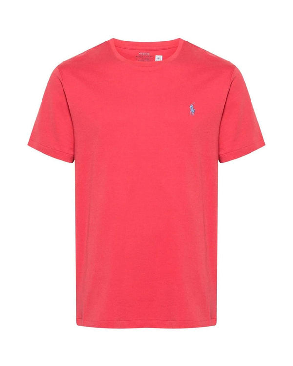 RALPH LAUREN MENS CUSTOM SLIM FIT T-SHIRT NANTUCKET RED-Designer Outlet Sales