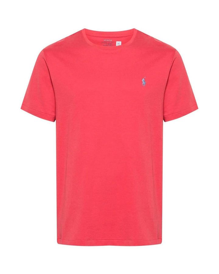 RALPH LAUREN MENS CUSTOM SLIM FIT T-SHIRT NANTUCKET RED-Designer Outlet Sales