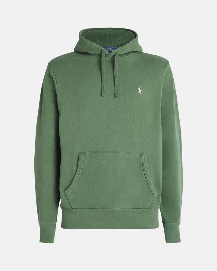 RALPH LAUREN MENS LOOPBACK FLEECE HOODIE FATIGUE-Designer Outlet Sales