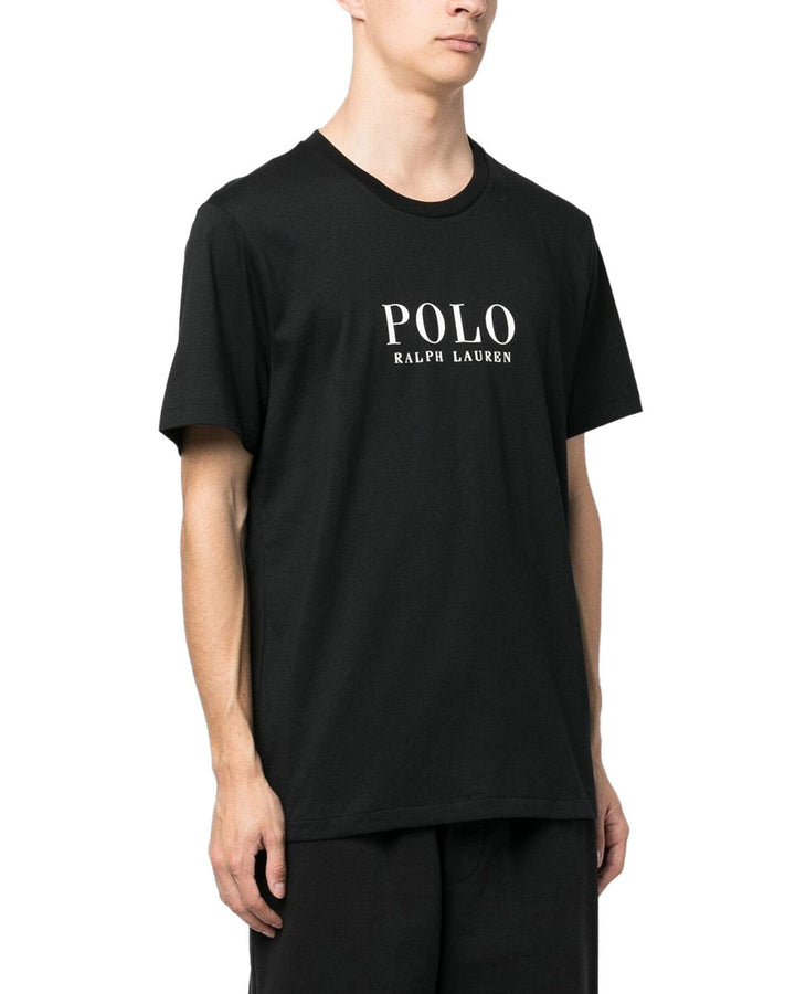 RALPH LAUREN MENS POLO LOGO T-SHIRT BLACK-Designer Outlet Sales