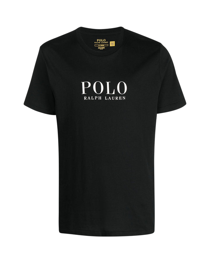 RALPH LAUREN MENS POLO LOGO T-SHIRT BLACK-Designer Outlet Sales