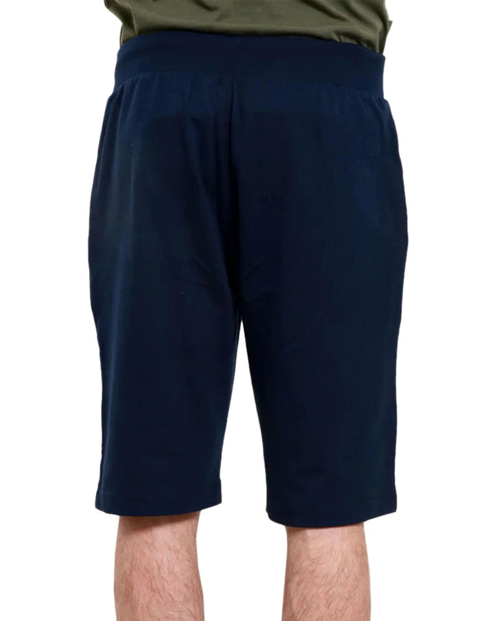 RALPH LAUREN MENS POLO PRINT FLEECE SHORTS NAVY-Designer Outlet Sales