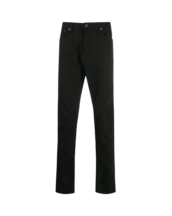 RALPH LAUREN MENS SULLIVAN SLIM FIT STRETCH DENIM JEANS BLACK-Designer Outlet Sales