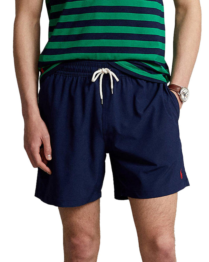 RALPH LAUREN MENS TRAVELLER SWIM SHORTS NEWPORT NAVY-Designer Outlet Sales