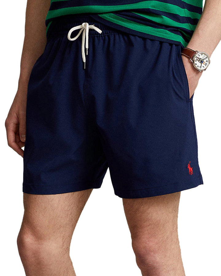 RALPH LAUREN MENS TRAVELLER SWIM SHORTS NEWPORT NAVY-Designer Outlet Sales