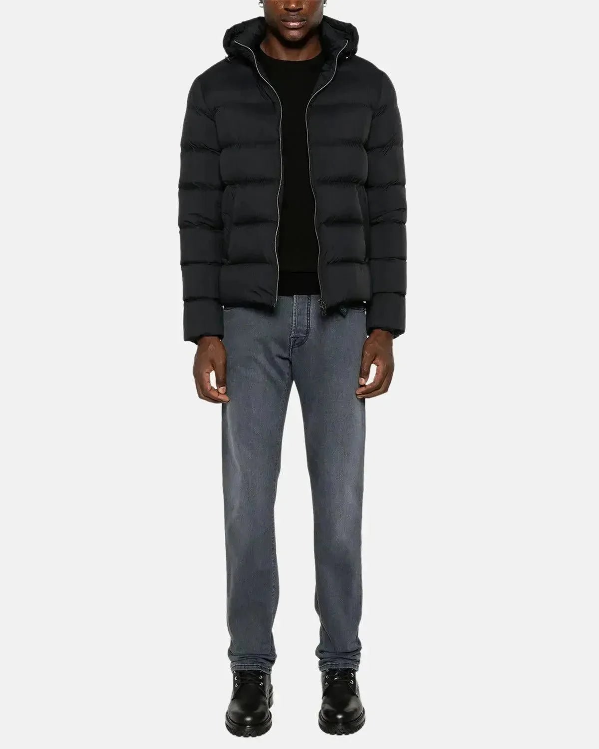 RALPH LAUREN SLIM FIT WASHABLE WOOL CREWNECK JUMPER BLACK – RALPH-LAUREN-710946143-004-M | Studio DOS by Designer Outlet Sales