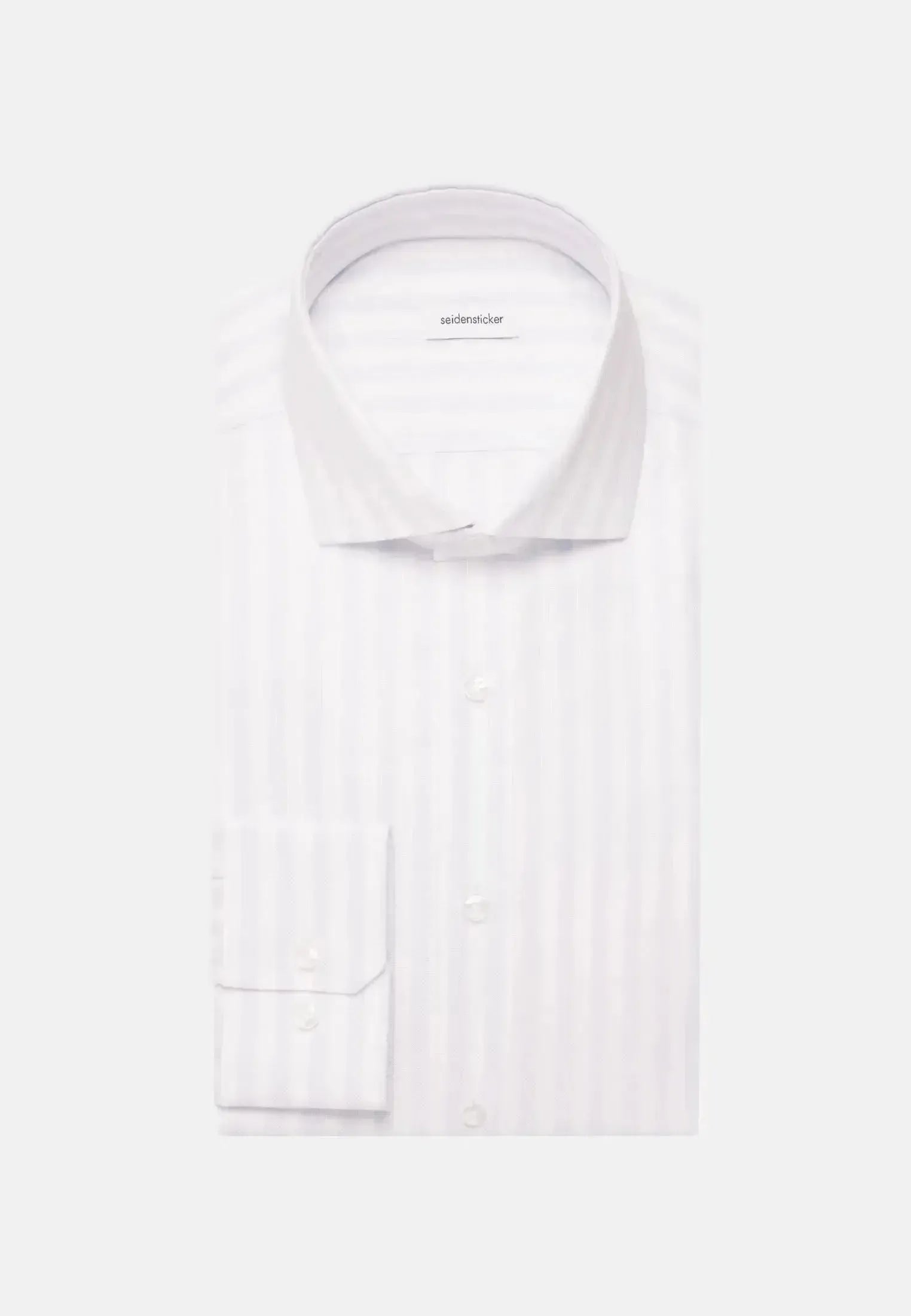 Seidensticker Mens Regular Fit No Iron Spread Kent Structured Stripe Business Shirt Light Blue – 01.146087-10-37 | Studio DOS by Designer Outlet Sales