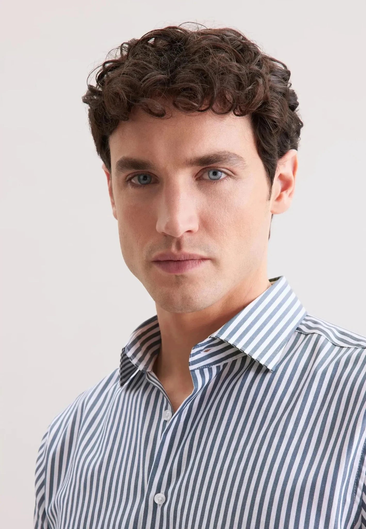 Seidensticker Regular Fit No Iron New Kent Striped Business Shirt Dark Teal – 01.143550-78-38 | Studio DOS by Designer Outlet Sales