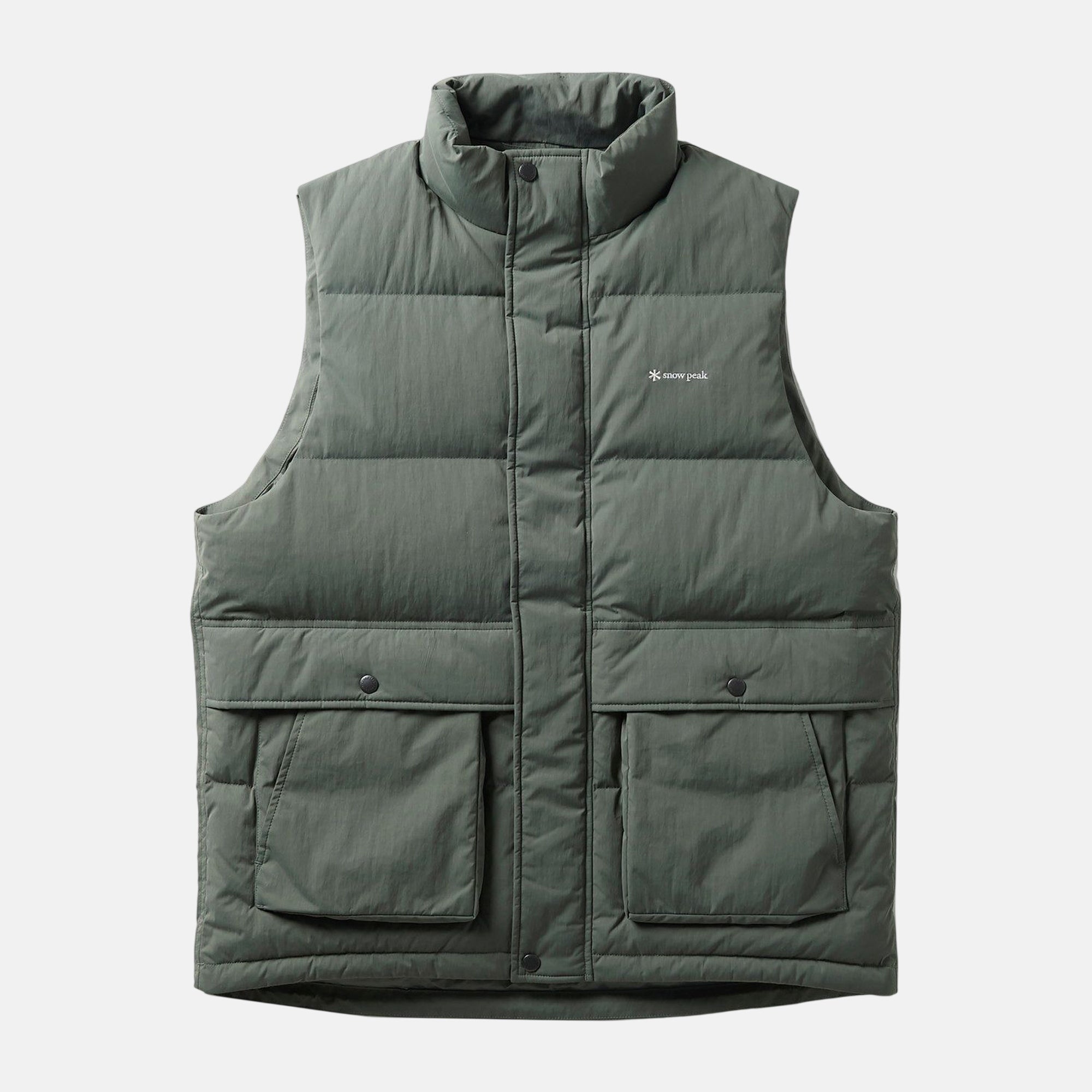 Snow Peak Mens Everyday Down Vest Gilet Charcoal – SPR910-M | Studio DOS by Designer Outlet Sales