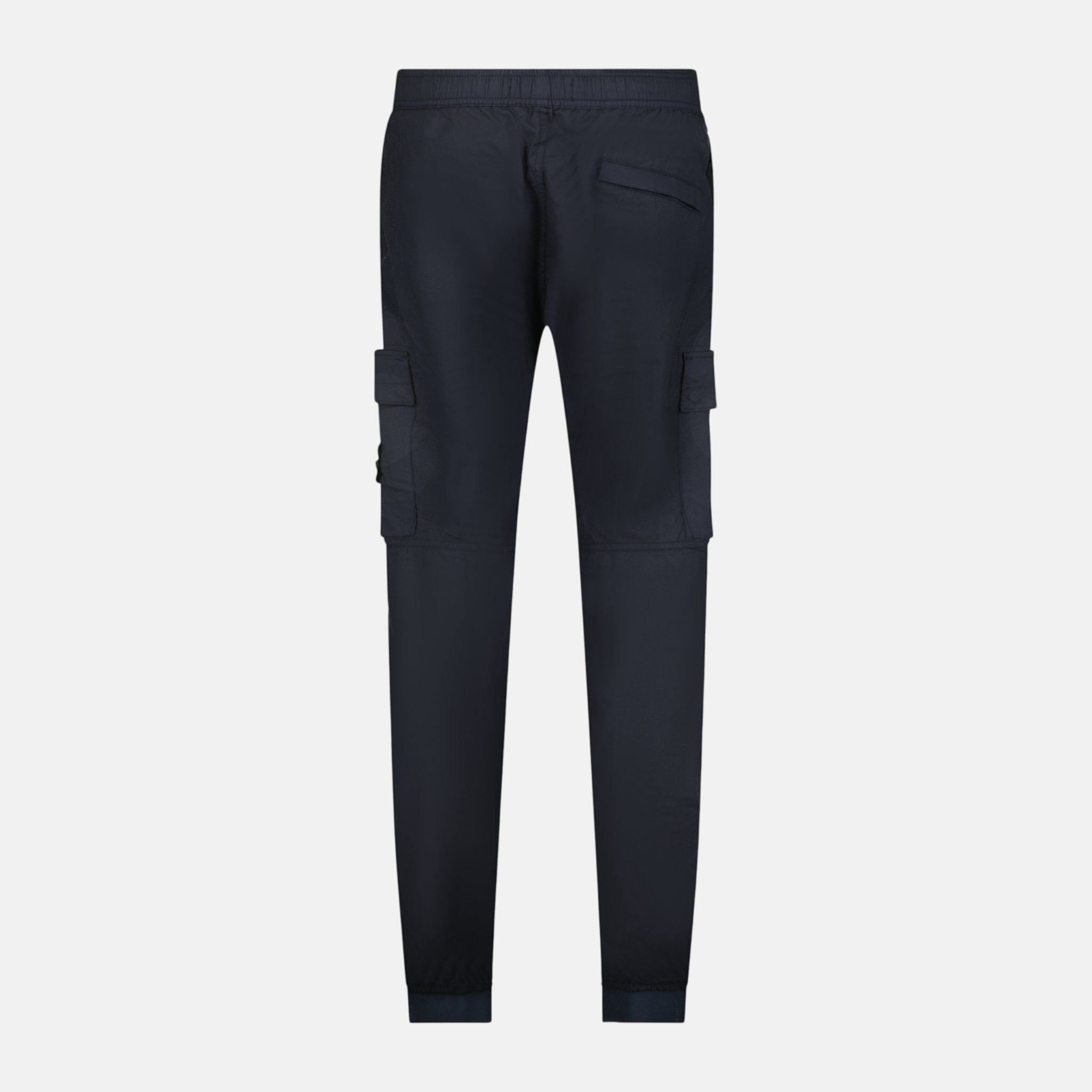 Stone Island Cuffed Cargo Trousers Navy – A14 | Studio DOS by Designer Outlet Sales