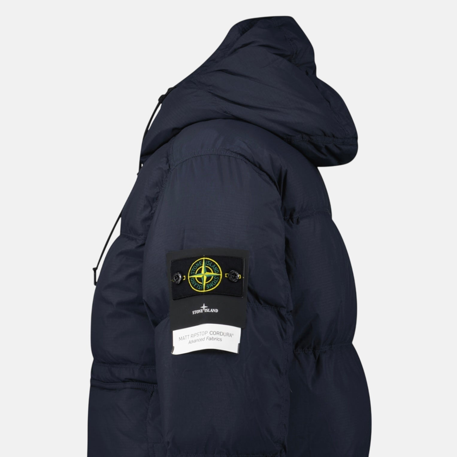 Stone Island Down Matte Ripstop Cordura® Advanced Fabric Parka Navy – Rail 5 U | Studio DOS by Designer Outlet Sales