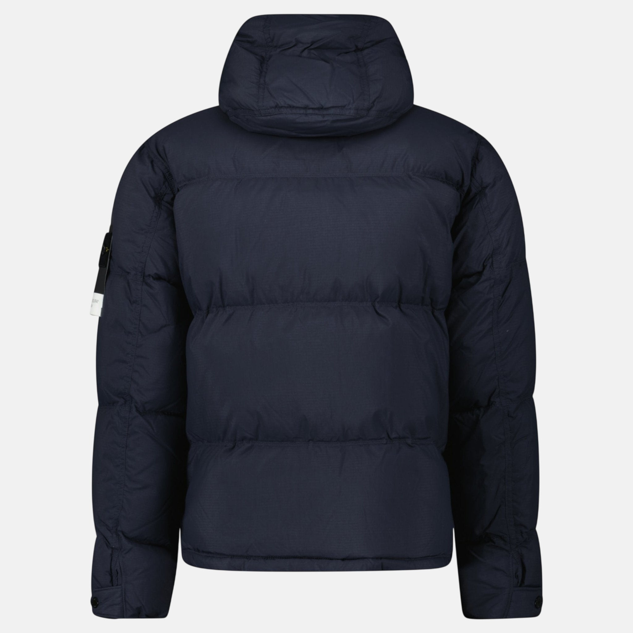 Stone Island Down Matte Ripstop Cordura® Advanced Fabric Parka Navy – Rail 5 U | Studio DOS by Designer Outlet Sales