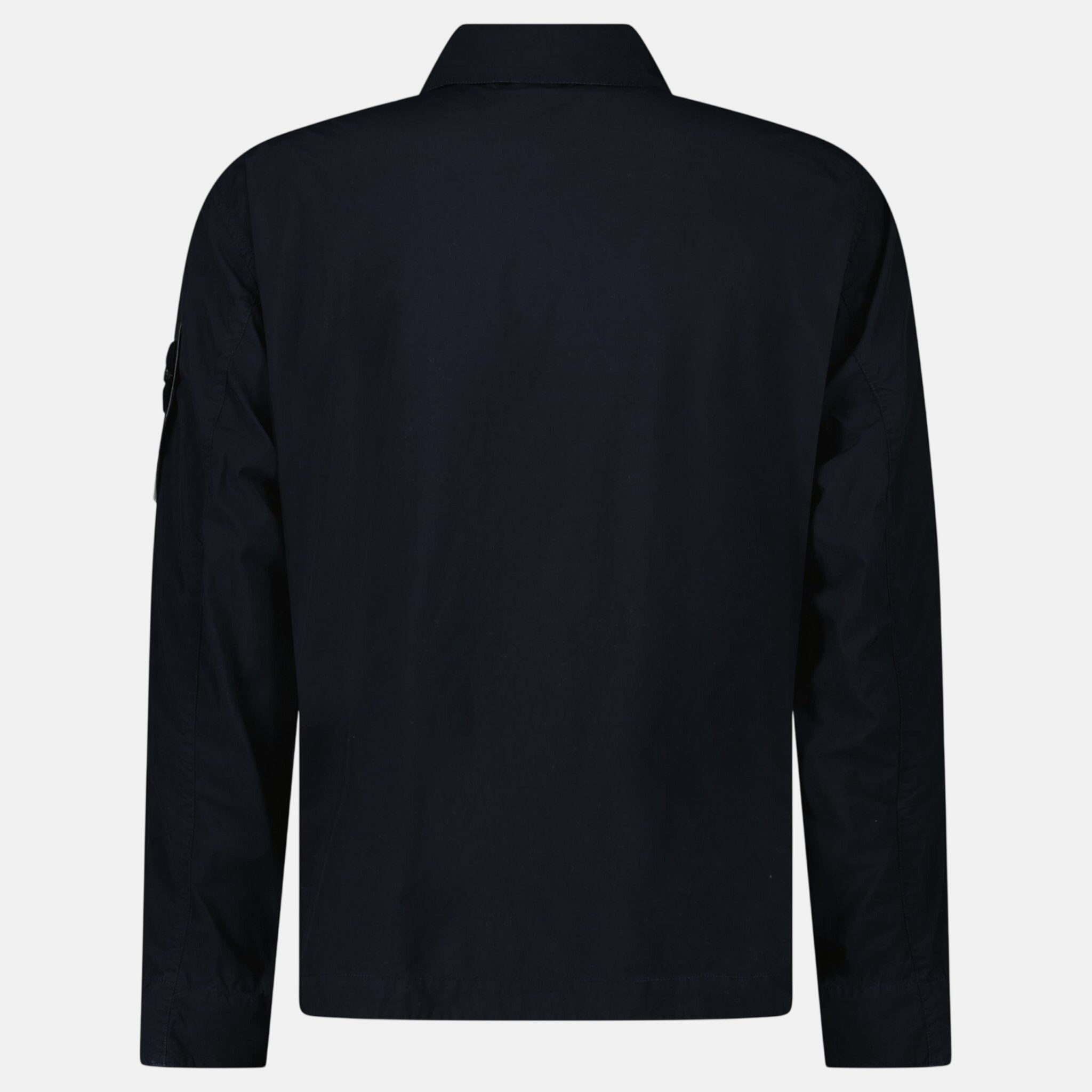 Stone Island Light Compact Jacket Navy – Rail 4 | Studio DOS by Designer Outlet Sales