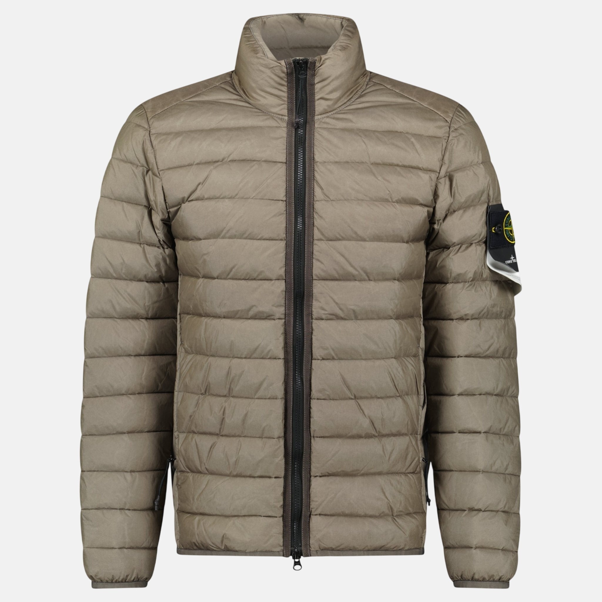 Stone Island Loom Woven Chambers R - Nylon Down - Tc Jacket Brown – Rail 5 | Studio DOS by Designer Outlet Sales