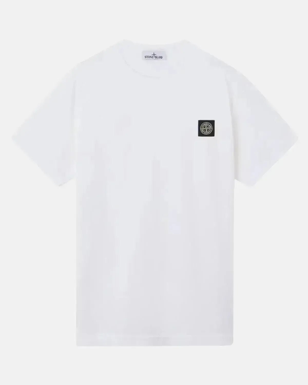 STONE ISLAND MENS 2100027 60/2 COTTON JERSEY SLIM FIT T - SHIRT WHITE – STONE-ISLAND-K2S152100027-S0013-V0001-S | Studio DOS by Designer Outlet Sales