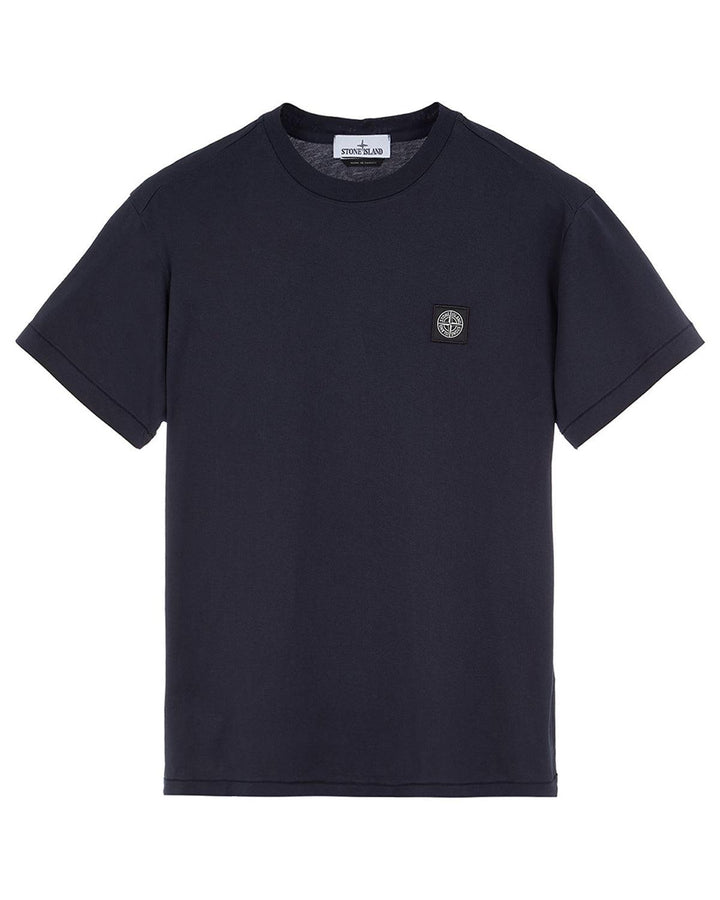 STONE ISLAND MENS 24113 COMPASS BADGE T-SHIRT NAVY-Designer Outlet Sales