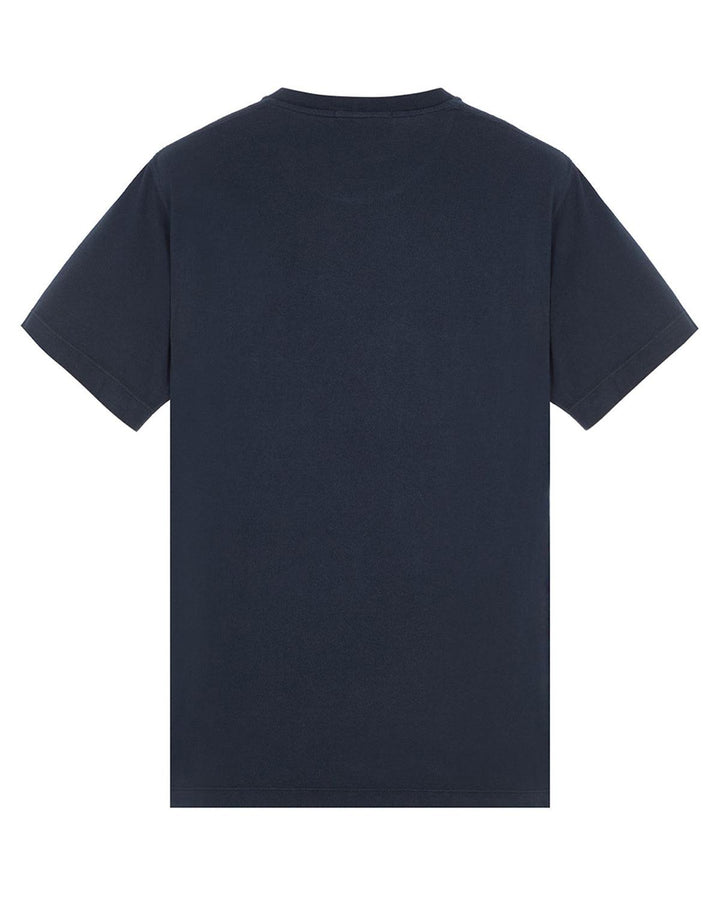 STONE ISLAND MENS 2NS83 INSTITUTIONAL ONE T-SHIRT NAVY-Designer Outlet Sales