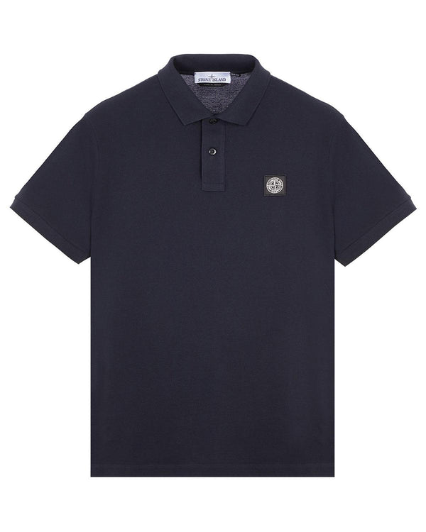 STONE ISLAND MENS 2SC17 COMPASS BADGE POLO SHIRT NAVY-Designer Outlet Sales