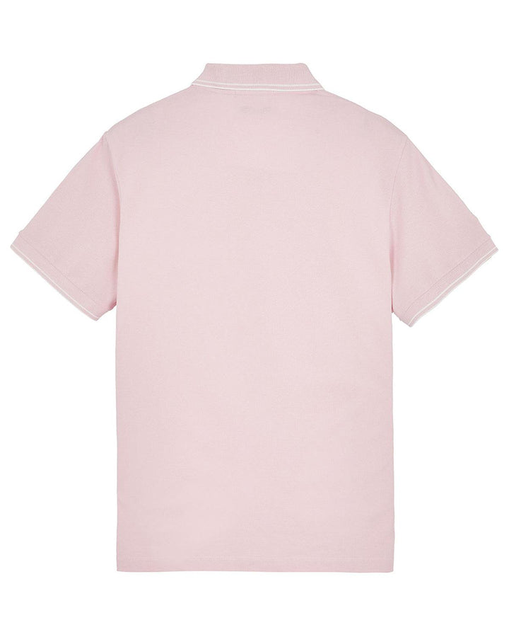 STONE ISLAND MENS 2SC18 SLIM FIT POLO SHIRT PINK-Designer Outlet Sales