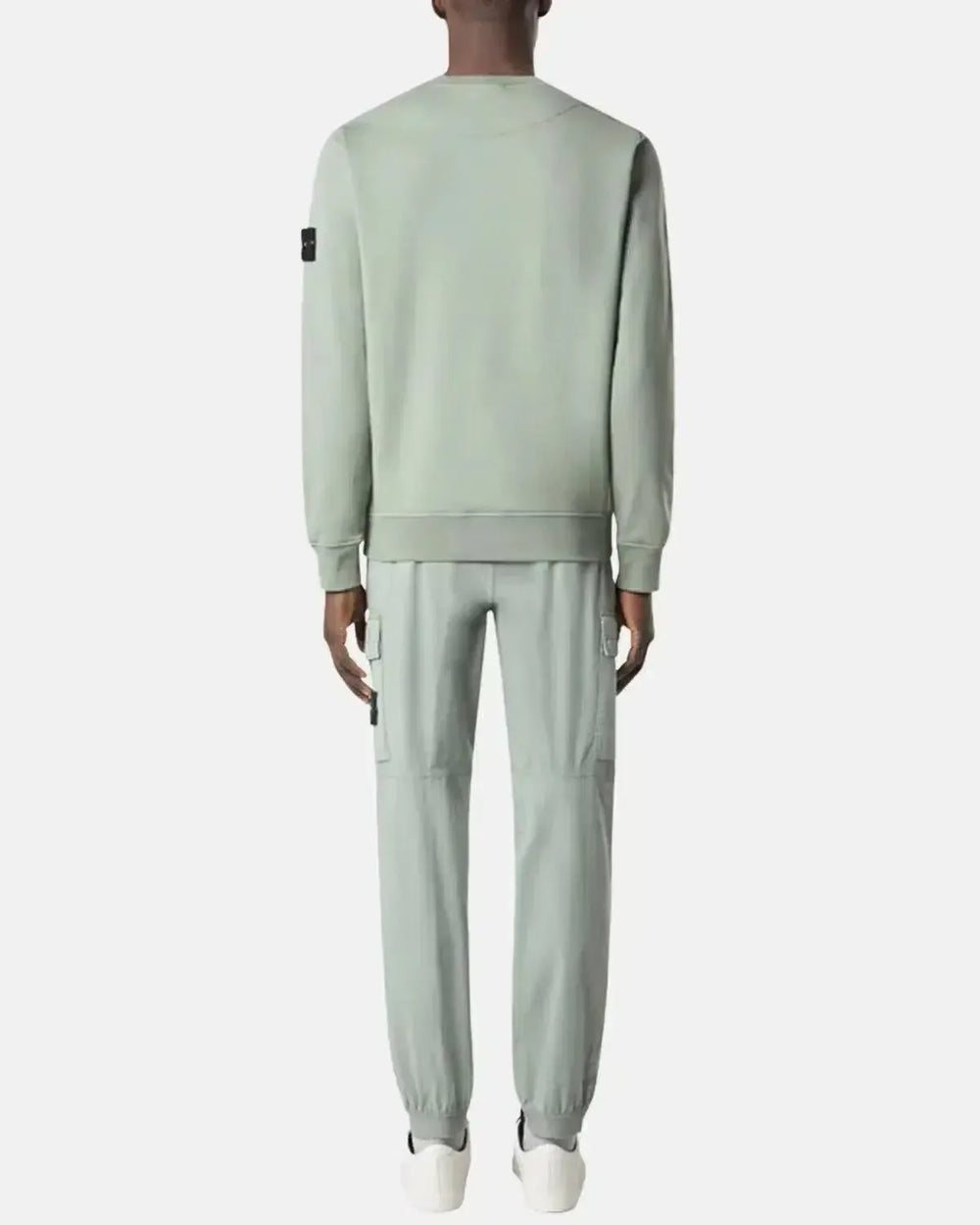 STONE ISLAND MENS 6100044 ORGANIC COTTON FLEECE SWEATSHIRT