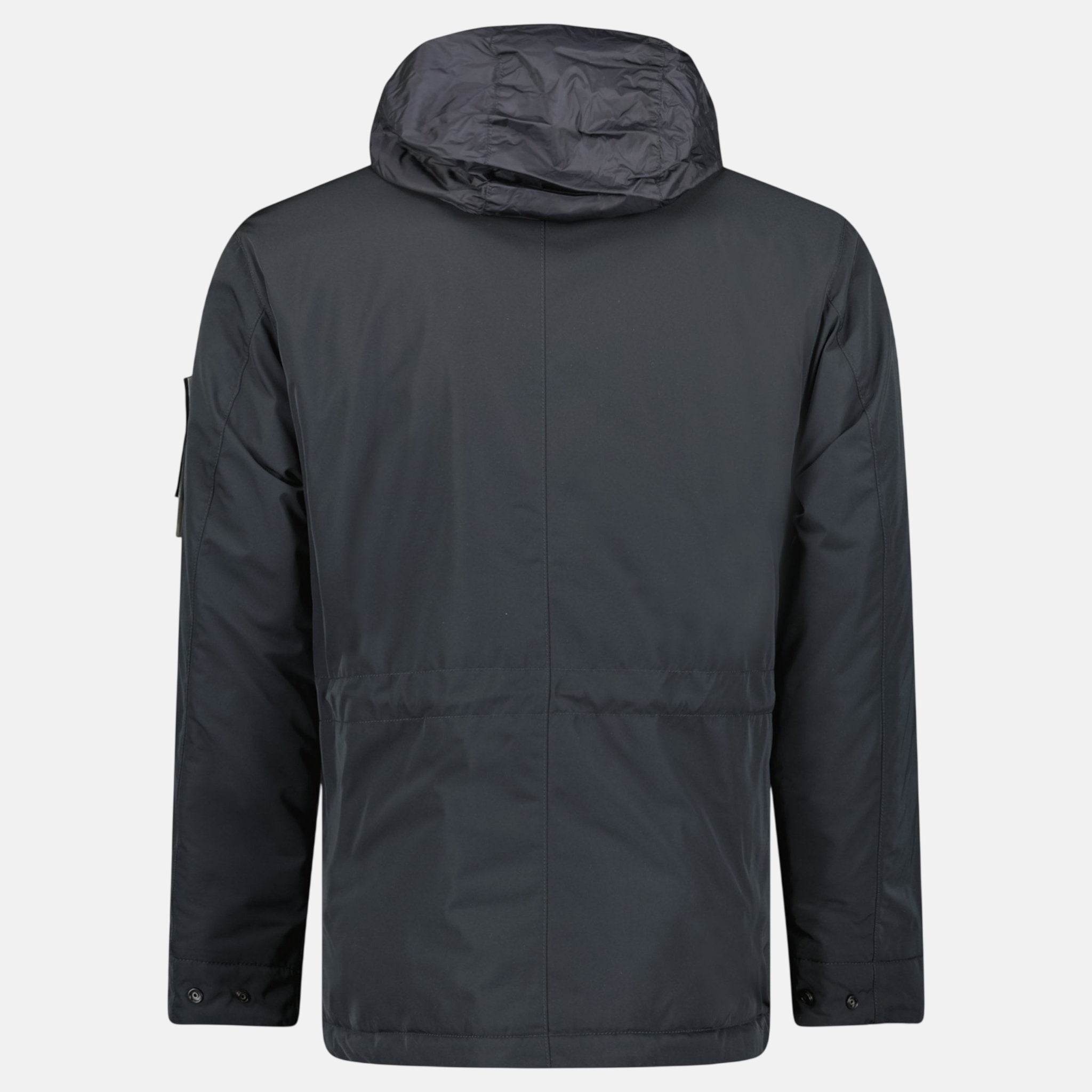 Stone Island Micro - Twill Primaloft Field Jacket Black – Rail 5 U | Studio DOS by Designer Outlet Sales