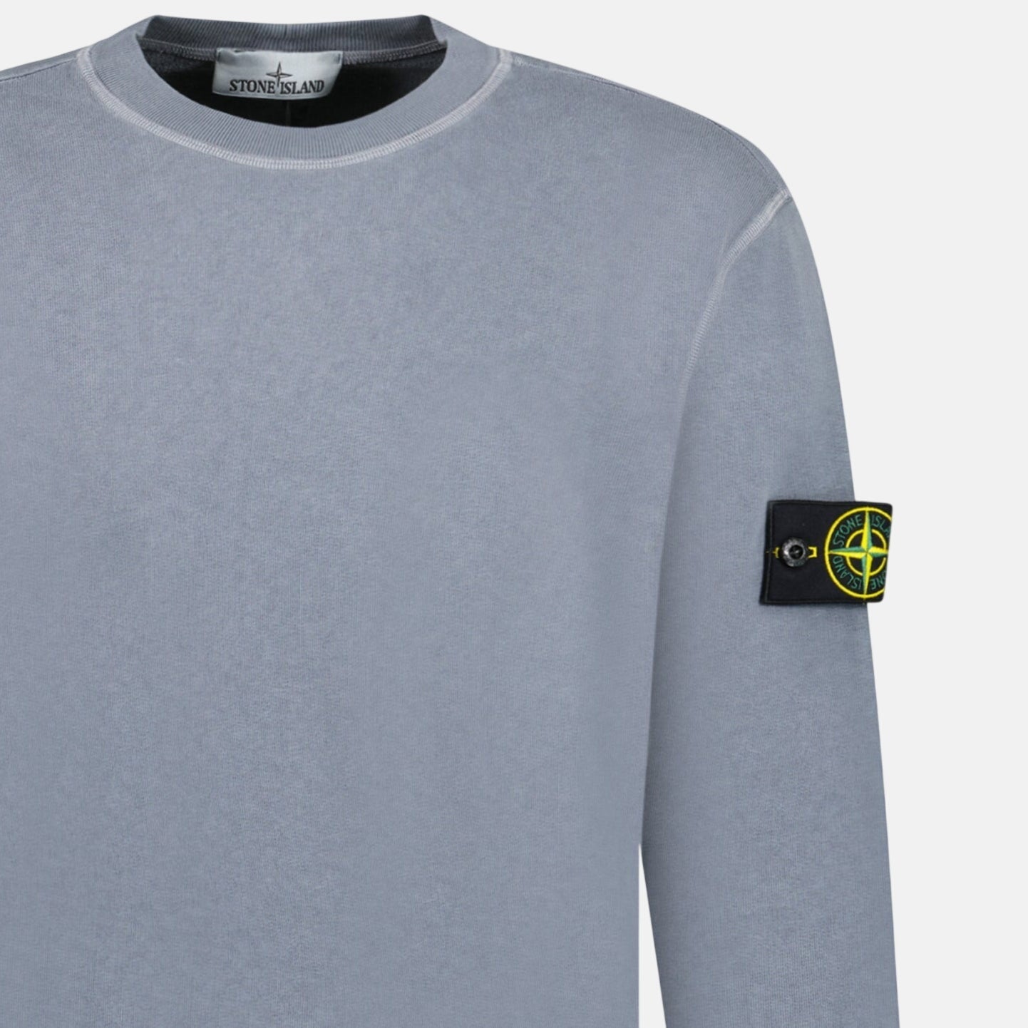 Stone Island Old Effect Crewneck Sweatshirt Dark Blue – T4 | Studio DOS by Designer Outlet Sales
