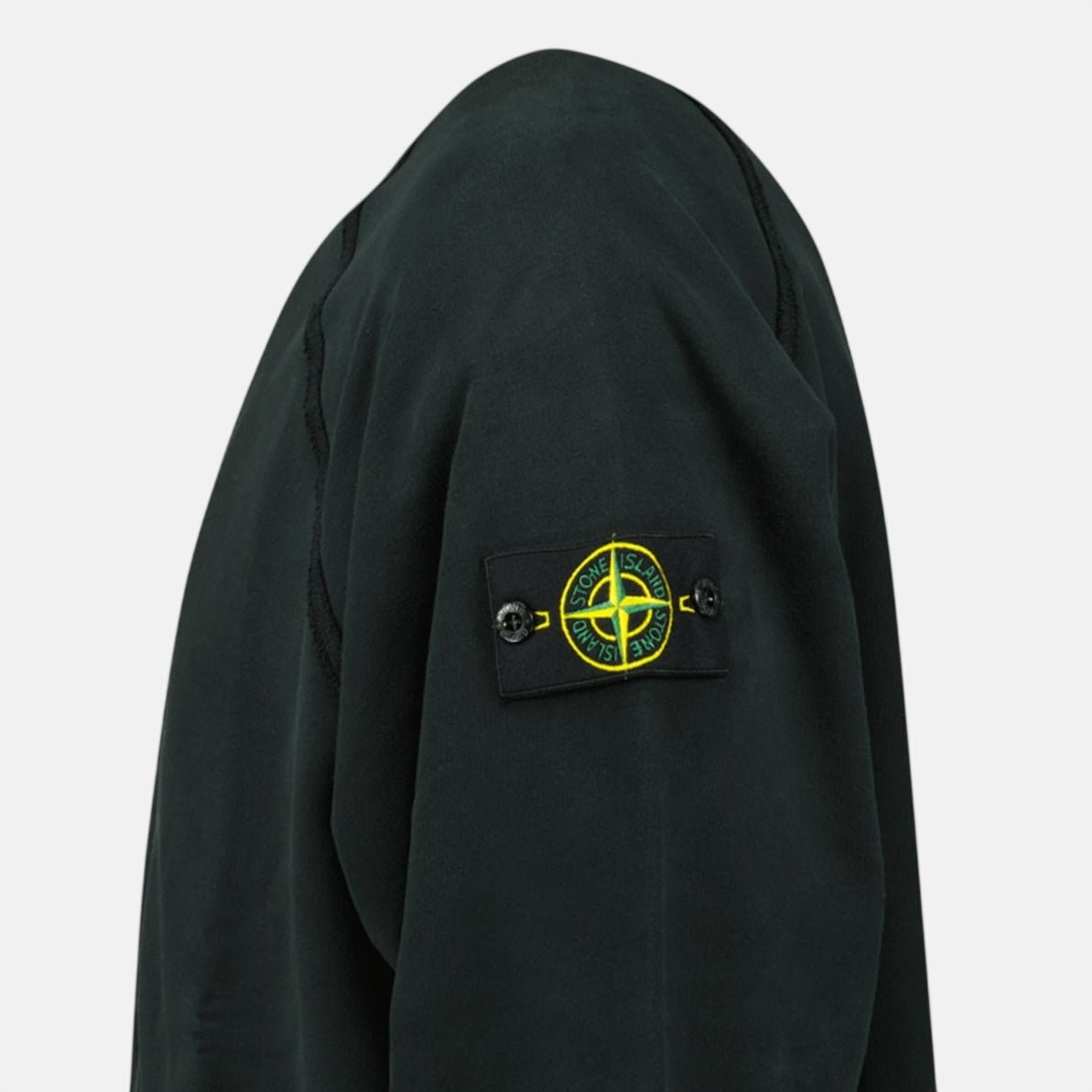 Stone Island Relaxed Fit Crewneck Sweatshirt Black – A3 | Studio DOS by Designer Outlet Sales